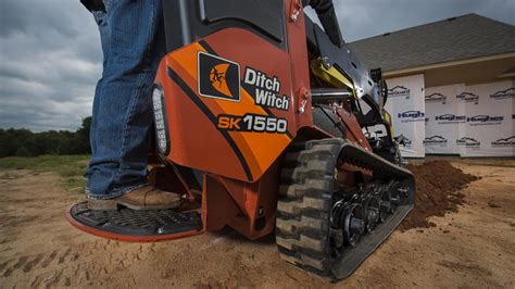 ditch witch sk1550 price|stand behind mini skid steer.